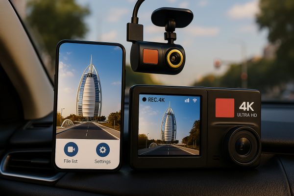 ⁦GPS داش كام مع واي فاي  و⁩ - الصورة ⁦3⁩