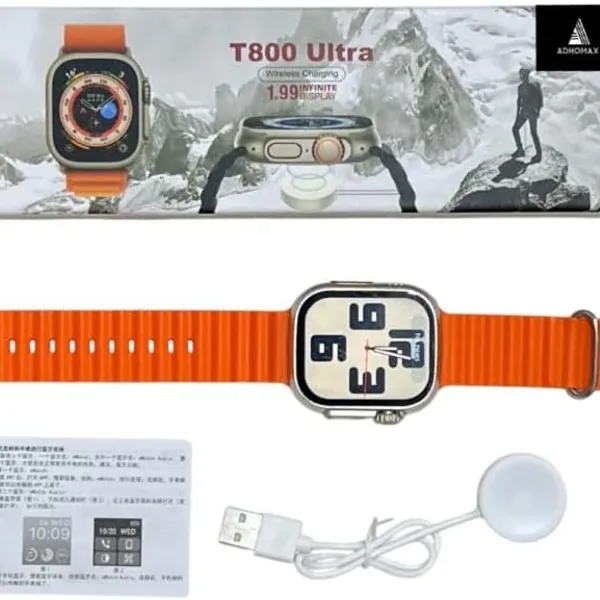 Smart Watch Ultra T800 ساعة سمارت Ultra T800 - الصورة 6